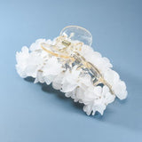 Over Sized Artistic Floral Hair Claw Clip