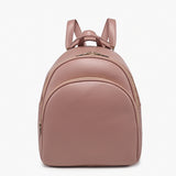 Simone Round Backpack with Front Pocket