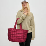 Dreamer Quilted Puffer Tote