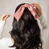 Fabric Bow Hair Clip