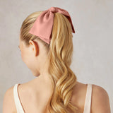 Fabric Bow Hair Clip