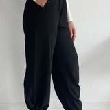 Side Slit Wide Leg Pants