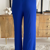 Side Slit Wide Leg Pants