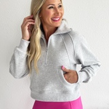 Dove Funnel Neck Sweatshirt