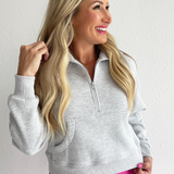 Dove Funnel Neck Sweatshirt