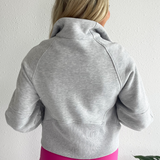 Dove Funnel Neck Sweatshirt