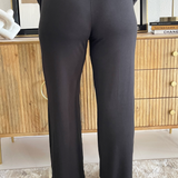 French Terry Wide Leg Pants