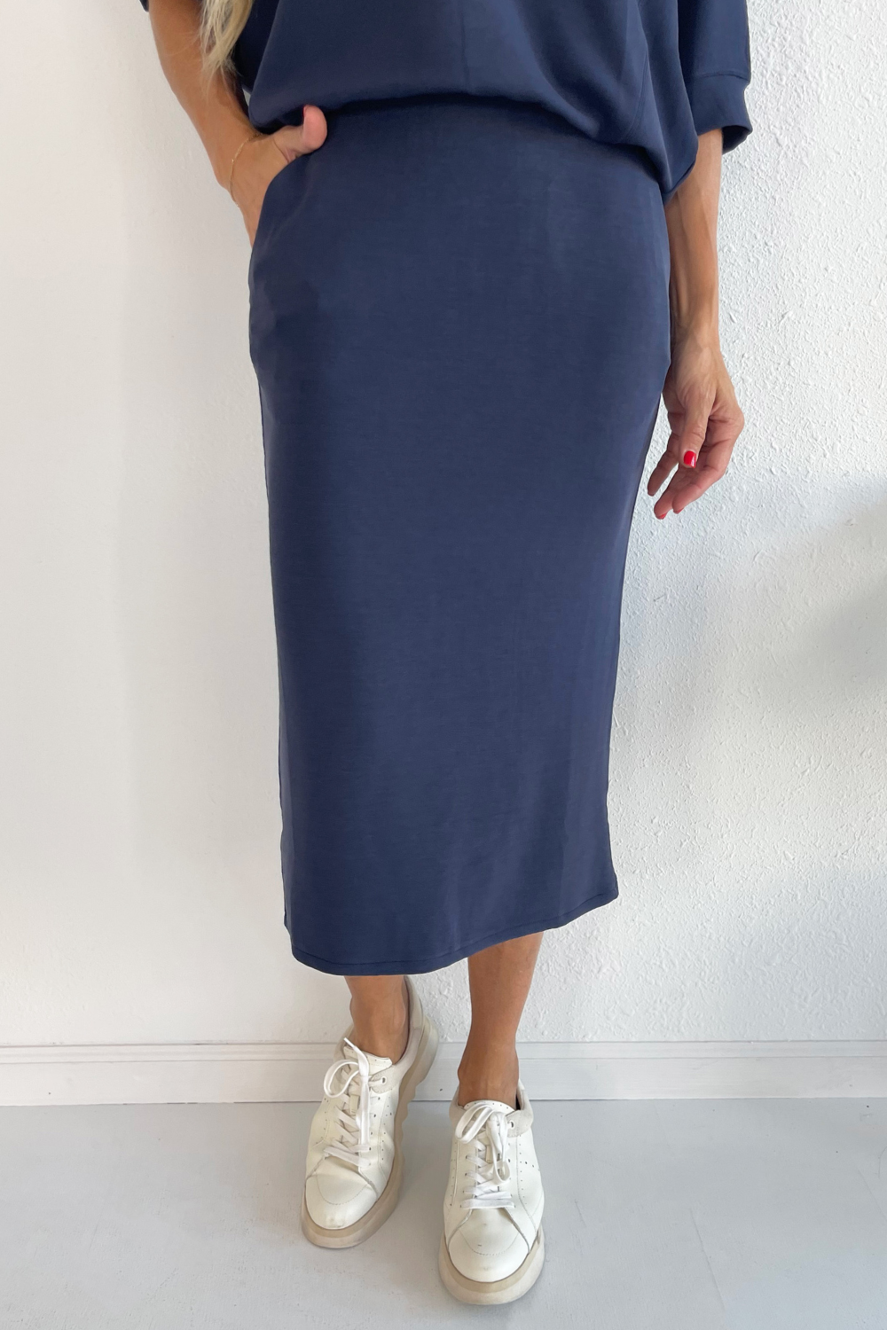 Midi Length Skirt