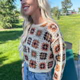 Crochet Squares Sweater