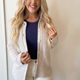 Lennie Button Up Sweater