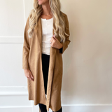 Long Suede Coat