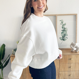 Dropped Shoulder Sweatshirt