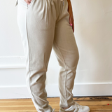 Herringbone Jogger Pants