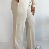 Soft Waffle Fabric Pants