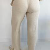 Soft Waffle Fabric Pants