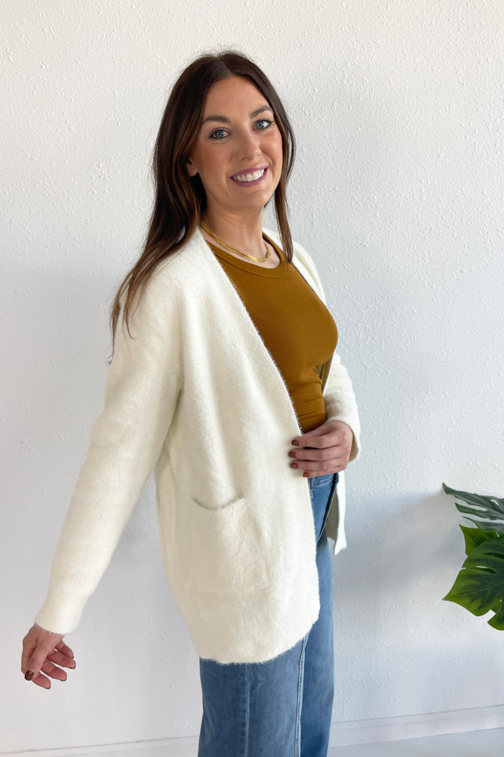 Soft Touch Open Cardigan