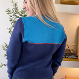 Colorblock Knit Sweater