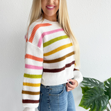 Multi Striped Sweater