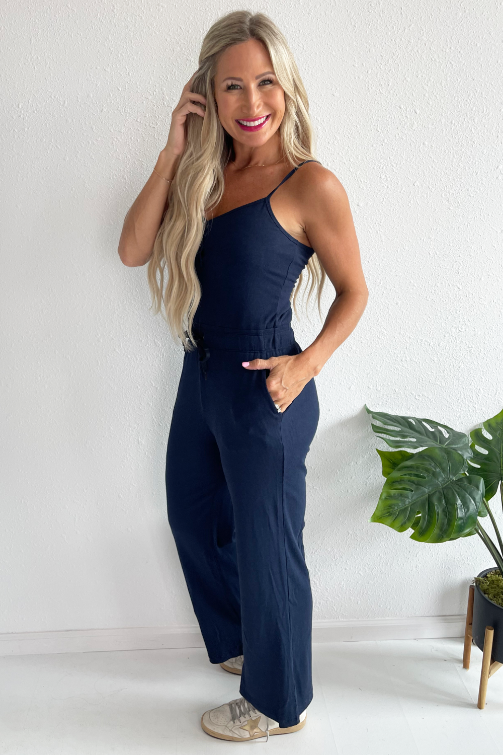 Spaghetti Strap Lounge Jumpsuit