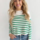 Stripe Light Weight Sweater