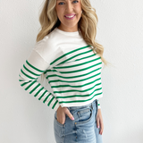 Stripe Light Weight Sweater