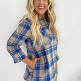 Plaid Shirt Jacket