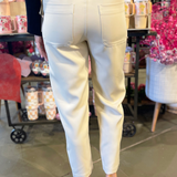 High Waisted Belted Utility Pant