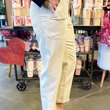 High Waisted Belted Utility Pant