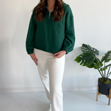 Oversized Half-Zip Sweatshirt