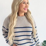 Boyfriend Stripe Sweater