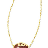 Football Short Pendant Necklace