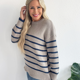 Boyfriend Stripe Sweater