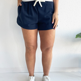 Elastic Waistband Lounge Shorts