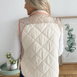 Color Block Padded Vest