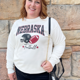 Nebraska Football Graphic Sweatshirt