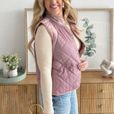 Color Block Padded Vest