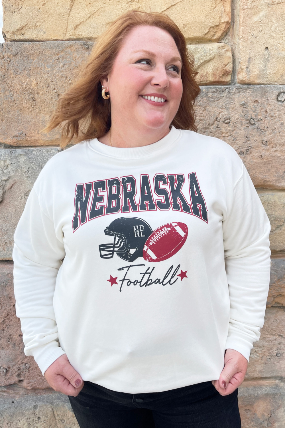 Nebraska Football Graphic Sweatshirt