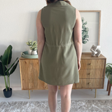 Utility Tie Shirt Dress