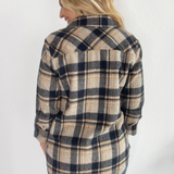 Plaid Shirt Jacket