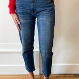 Ashley High Rise Slouchy Barrel Straight Leg