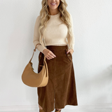 Corduroy Skirt