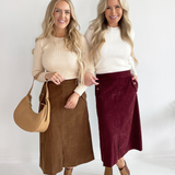 Corduroy Skirt