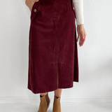 Corduroy Skirt