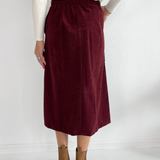 Corduroy Skirt