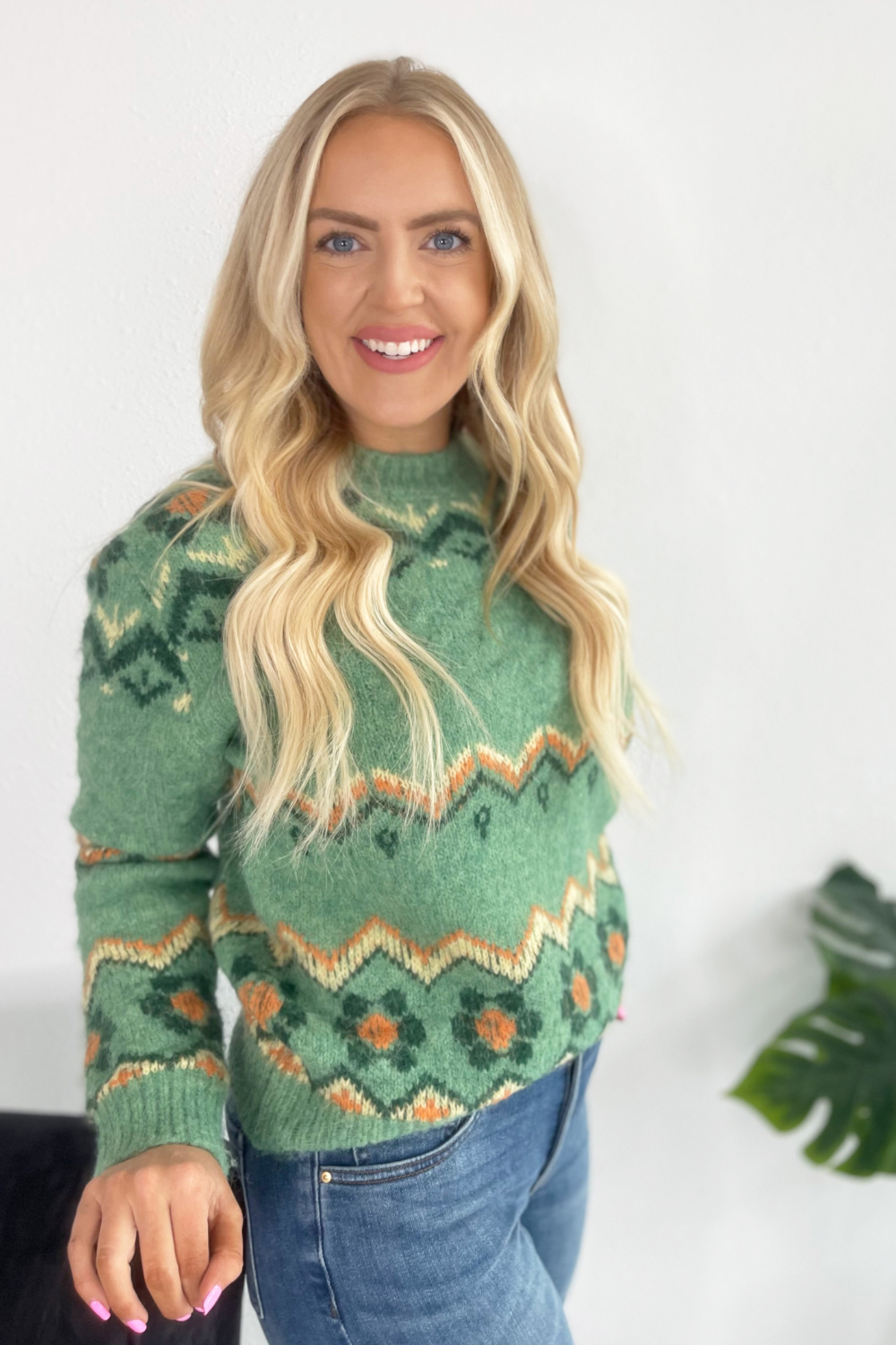 Long Sleeve Knit Sweater