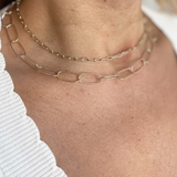 Two-Layer Chain Necklace