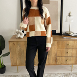 Color Mosaic Sweater