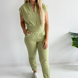 Zip Bottom Classic Jogger Set