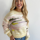 Long Sleeve Melange Sweater