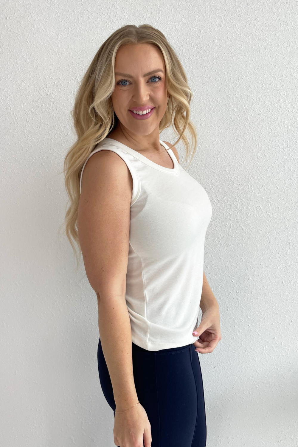 V-Neck Basic Tank Top